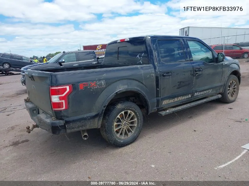 2019 Ford F-150 Xlt VIN: 1FTEW1EP8KFB33976 Lot: 39777780