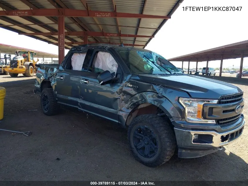 2019 Ford F-150 Xlt VIN: 1FTEW1EP1KKC87047 Lot: 39789115