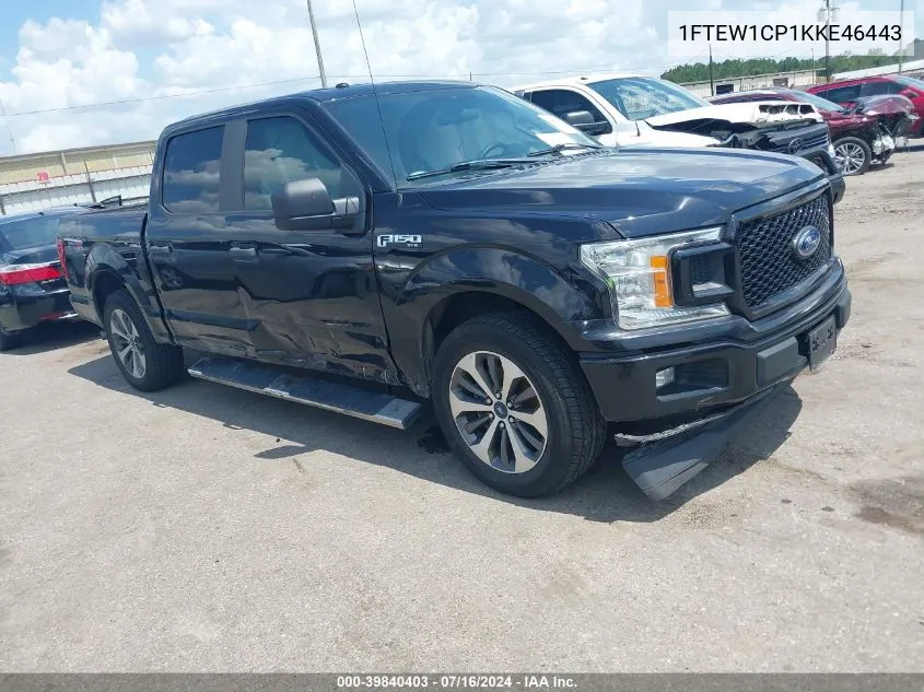 1FTEW1CP1KKE46443 2019 Ford F-150 Xl