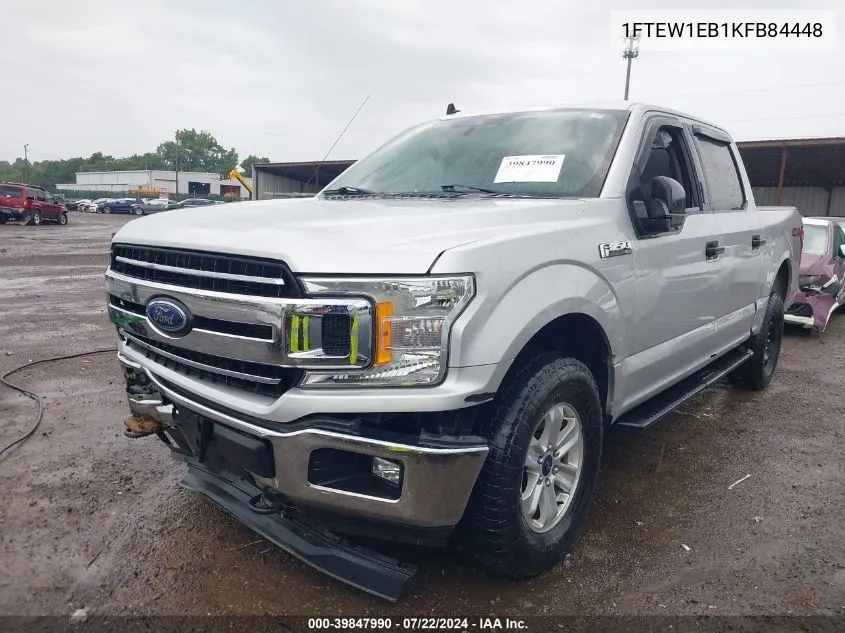 1FTEW1EB1KFB84448 2019 Ford F-150 Xlt