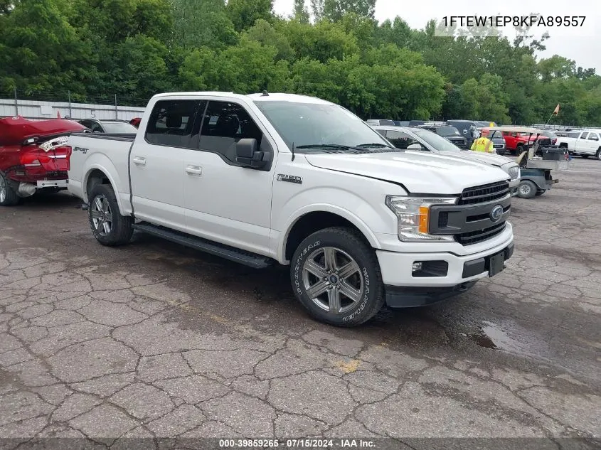 2019 Ford F-150 Xlt VIN: 1FTEW1EP8KFA89557 Lot: 39859265