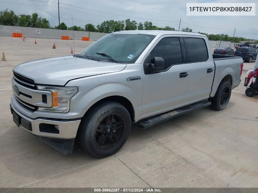 2019 Ford F-150 Xlt VIN: 1FTEW1CP8KKD88427 Lot: 39862287