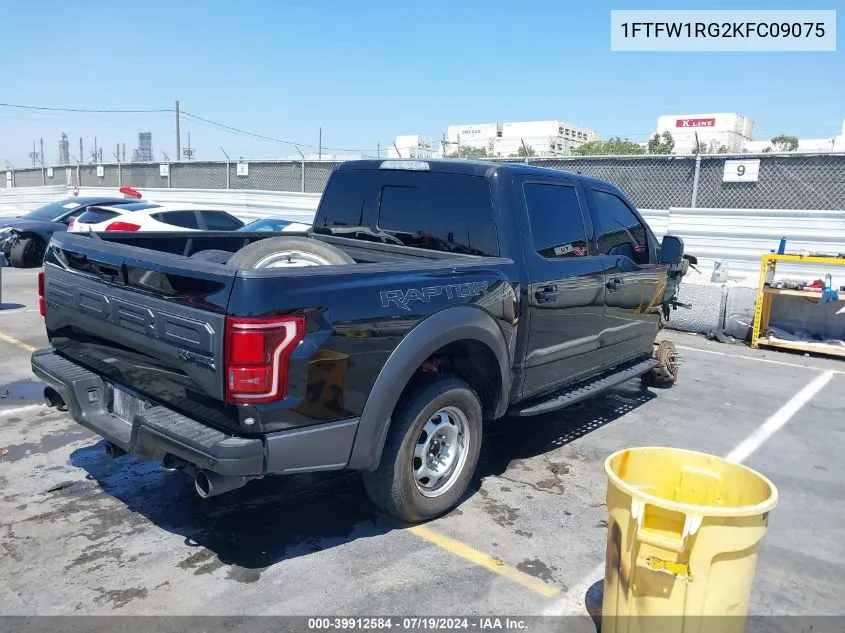 1FTFW1RG2KFC09075 2019 Ford F-150 Raptor