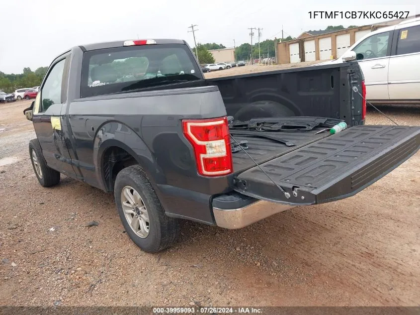 1FTMF1CB7KKC65427 2019 Ford F-150