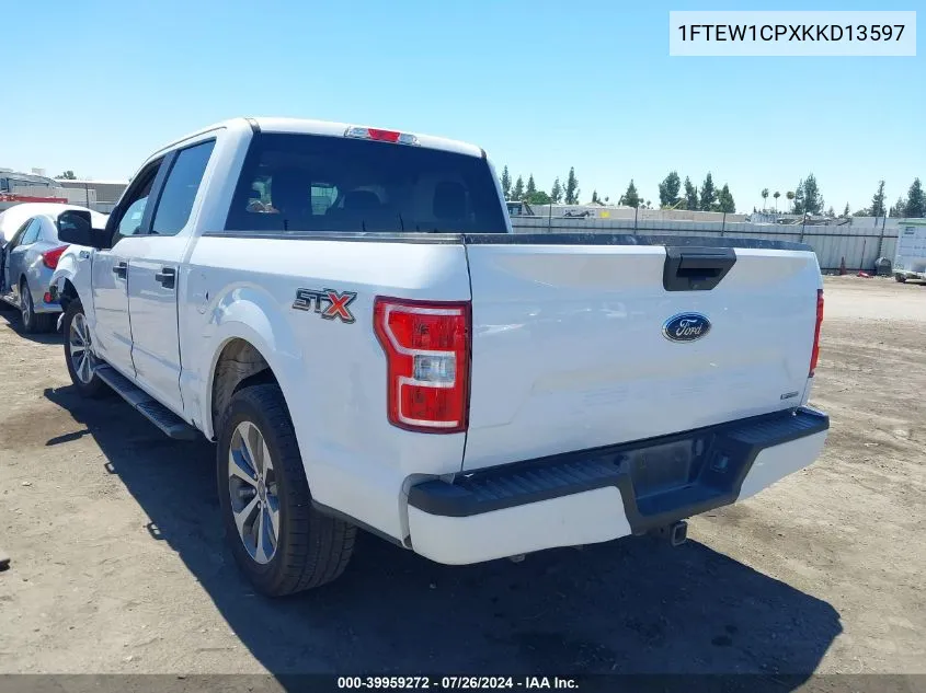 1FTEW1CPXKKD13597 2019 Ford F-150 Xl