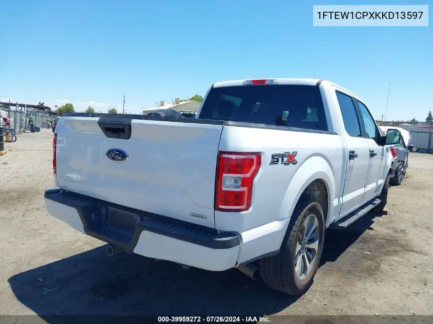 1FTEW1CPXKKD13597 2019 Ford F-150 Xl