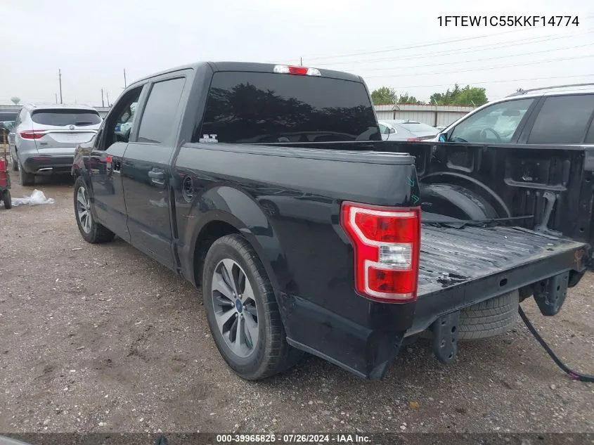 1FTEW1C55KKF14774 2019 Ford F-150 Xl