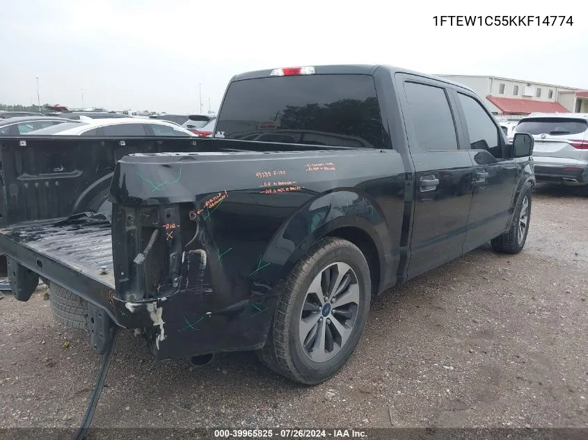 1FTEW1C55KKF14774 2019 Ford F-150 Xl