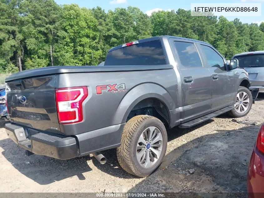 1FTEW1EP6KKD88648 2019 Ford F-150 Xl