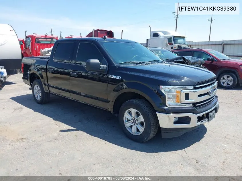 1FTEW1C41KKC39380 2019 Ford F-150 Xlt