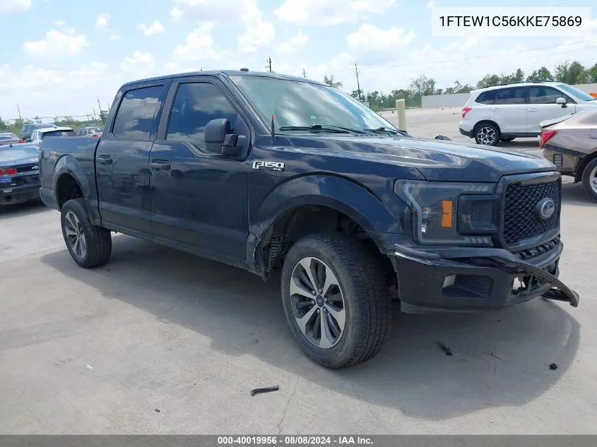 1FTEW1C56KKE75869 2019 Ford F-150 Xl