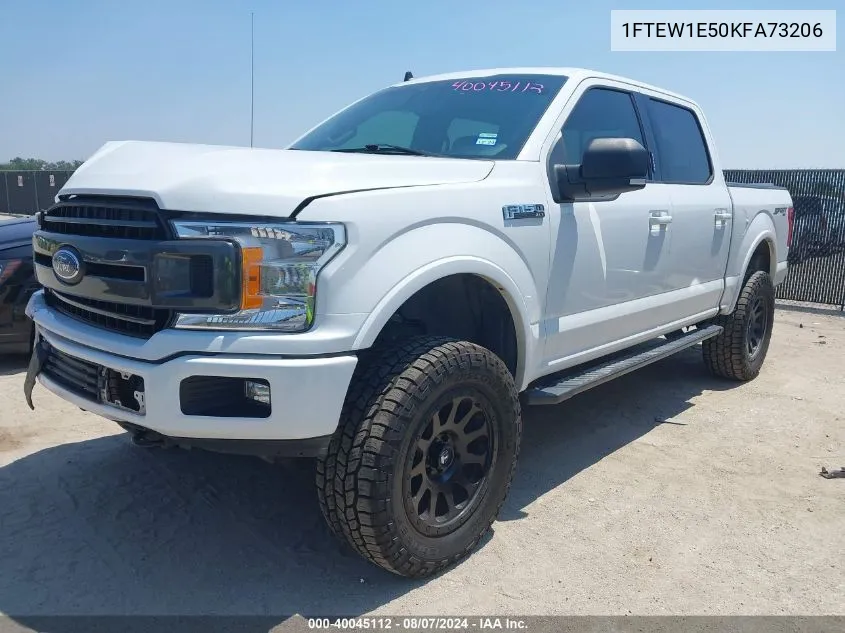 1FTEW1E50KFA73206 2019 Ford F-150 Xlt