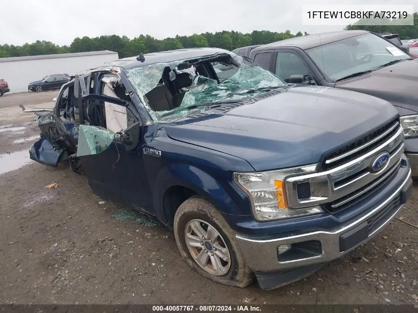 1FTEW1CB8KFA73219 2019 Ford F-150 Xlt