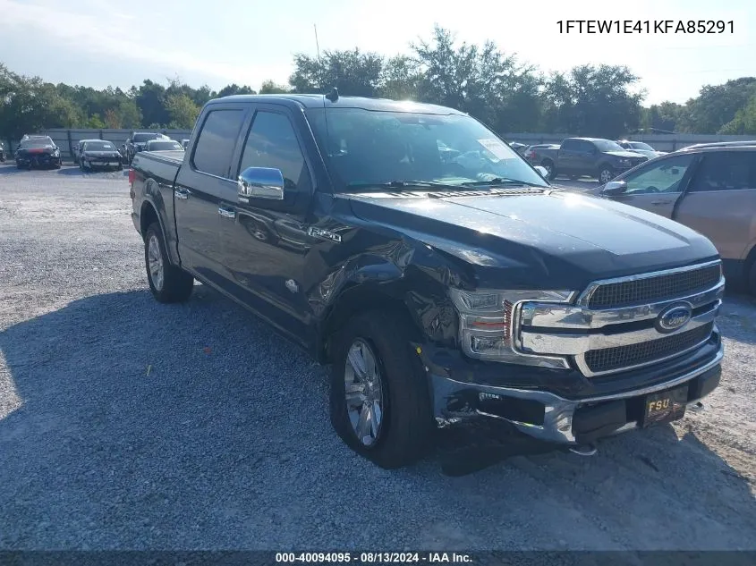 1FTEW1E41KFA85291 2019 Ford F-150 Supercrew