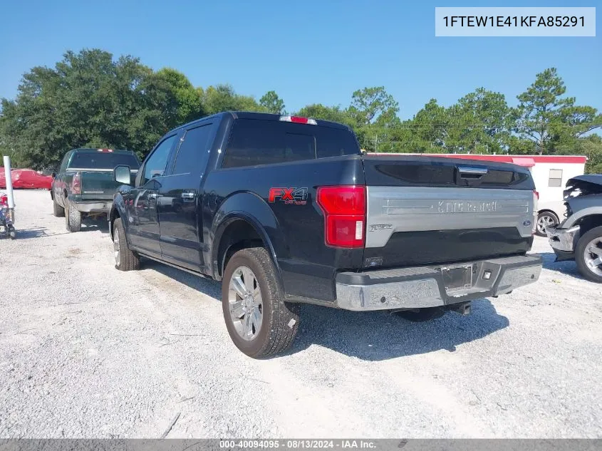 1FTEW1E41KFA85291 2019 Ford F-150 Supercrew