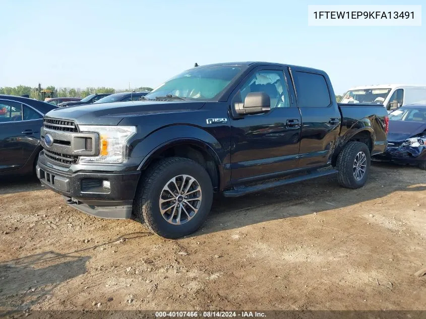 1FTEW1EP9KFA13491 2019 Ford F150 Supercrew