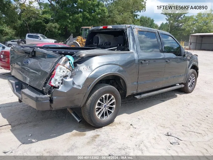 1FTEW1E56KFA40890 2019 Ford F-150 Xlt