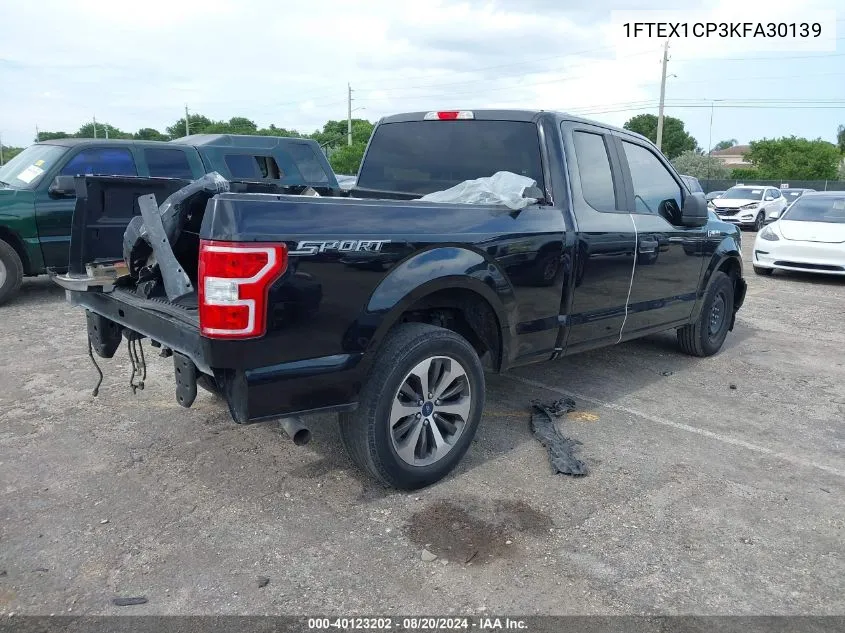 1FTEX1CP3KFA30139 2019 Ford F-150 Xl