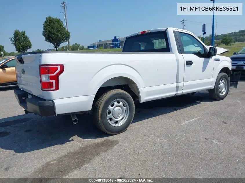 1FTMF1CB6KKE35521 2019 Ford F-150 Xl