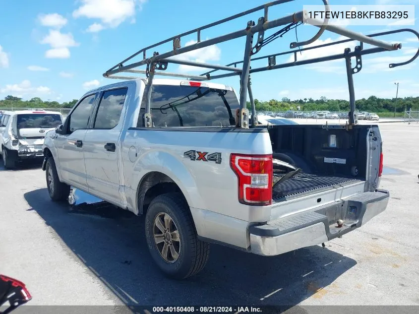 1FTEW1EB8KFB83295 2019 Ford F-150 Supercrew