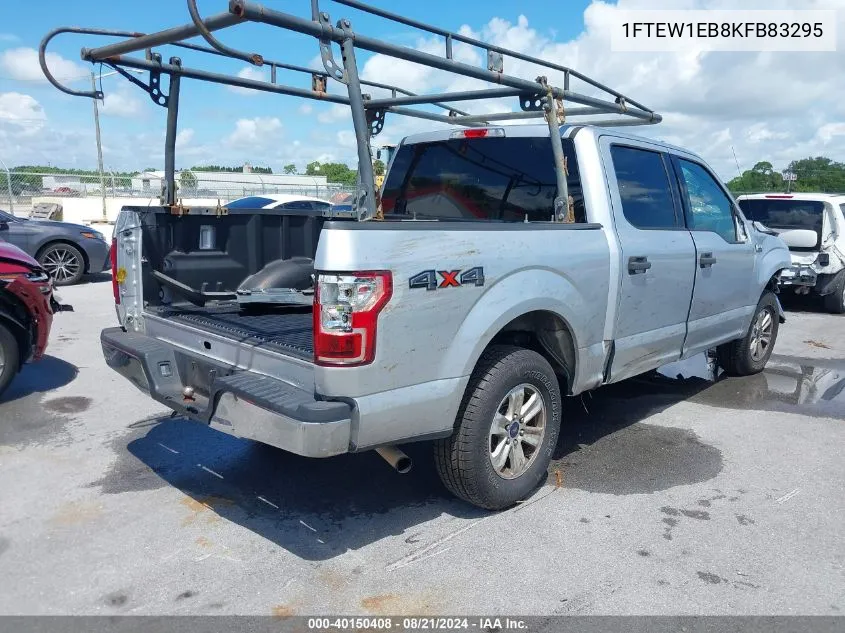 1FTEW1EB8KFB83295 2019 Ford F-150 Supercrew