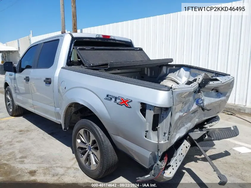 1FTEW1CP2KKD46495 2019 Ford F-150 Xl