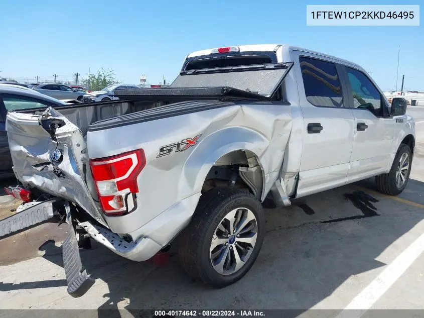 1FTEW1CP2KKD46495 2019 Ford F-150 Xl