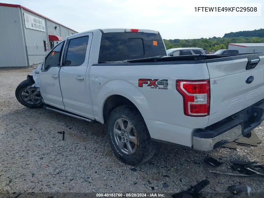 1FTEW1E49KFC29508 2019 Ford F-150 Xlt