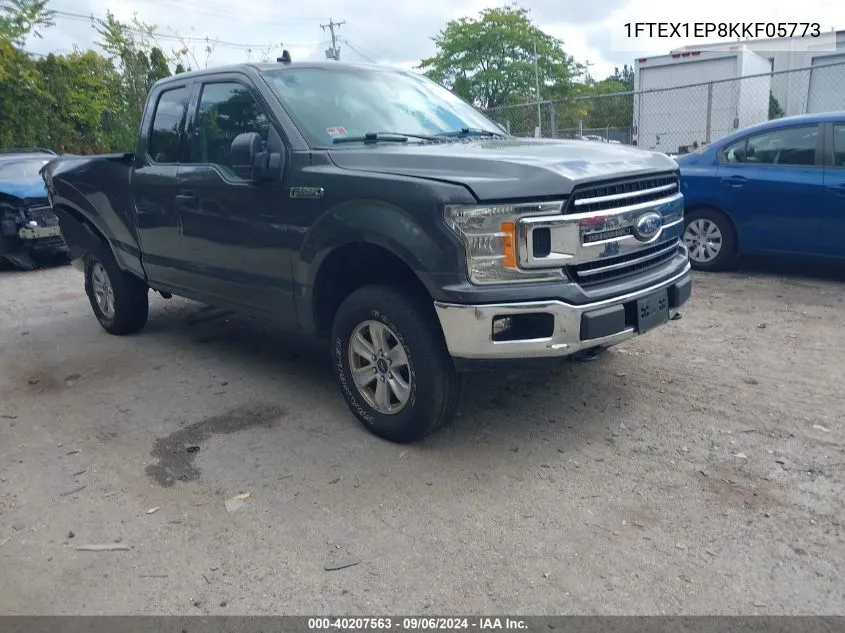 1FTEX1EP8KKF05773 2019 Ford F-150 Xlt