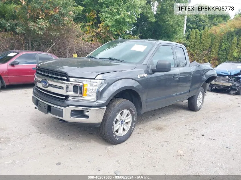 1FTEX1EP8KKF05773 2019 Ford F-150 Xlt