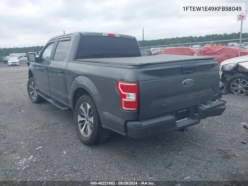 1FTEW1E49KFB58049 2019 Ford F-150 Xl