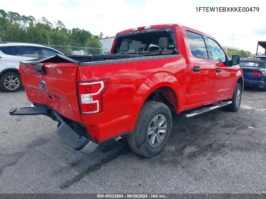 1FTEW1EBXKKE00479 2019 Ford F-150 Xlt