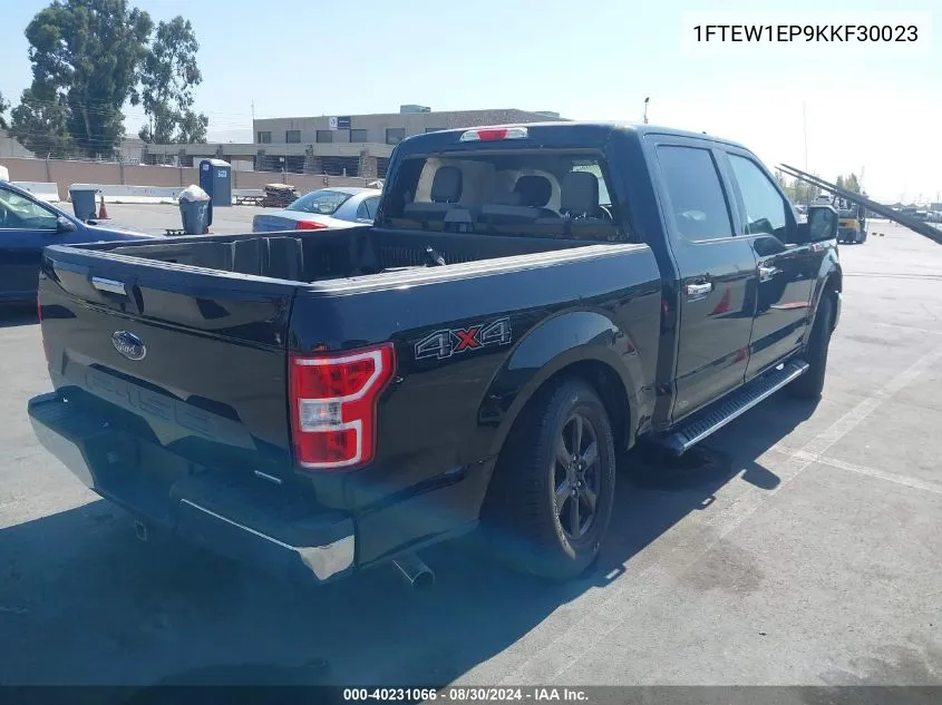 2019 Ford F-150 Xlt VIN: 1FTEW1EP9KKF30023 Lot: 40231066