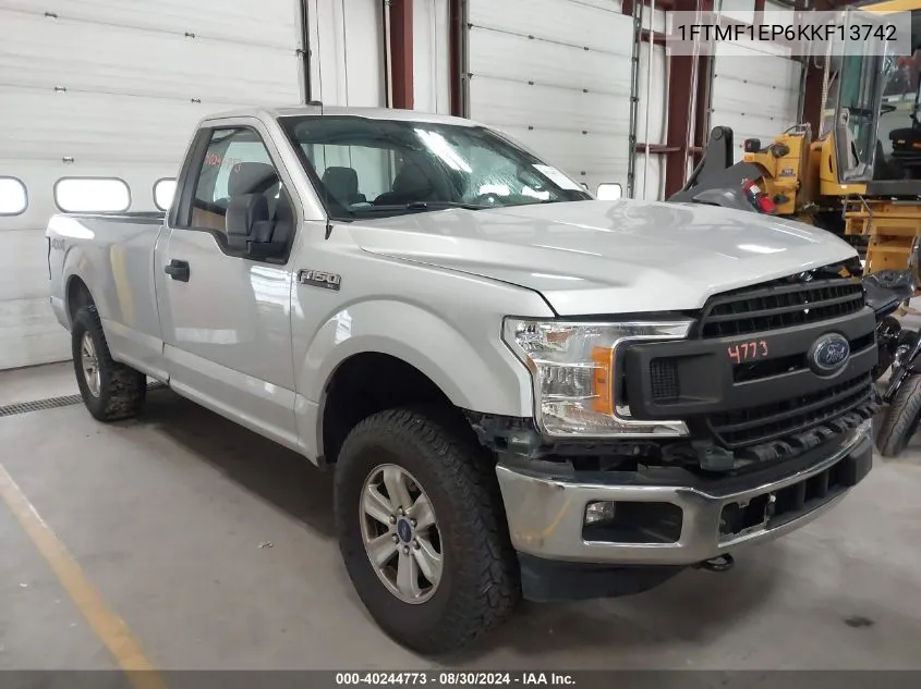 1FTMF1EP6KKF13742 2019 Ford F-150 Xl