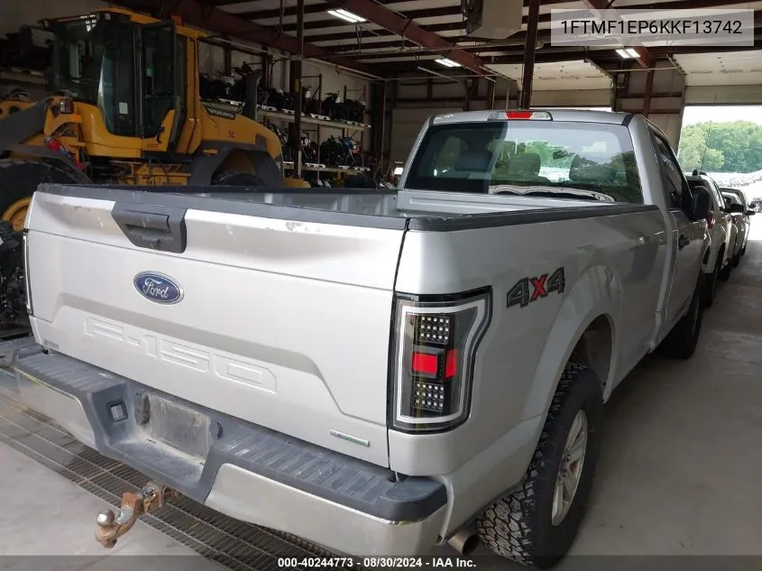 1FTMF1EP6KKF13742 2019 Ford F-150 Xl