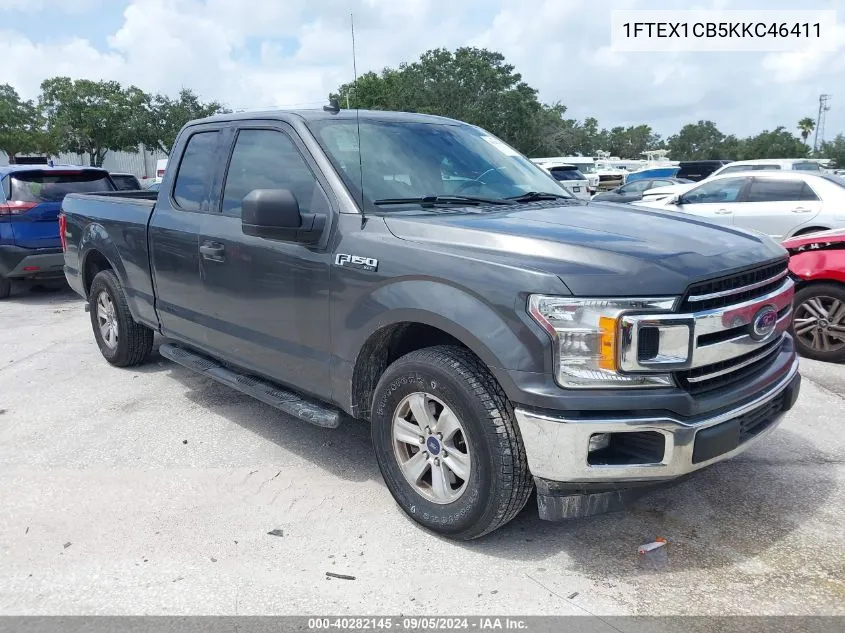 1FTEX1CB5KKC46411 2019 Ford F-150 Xlt