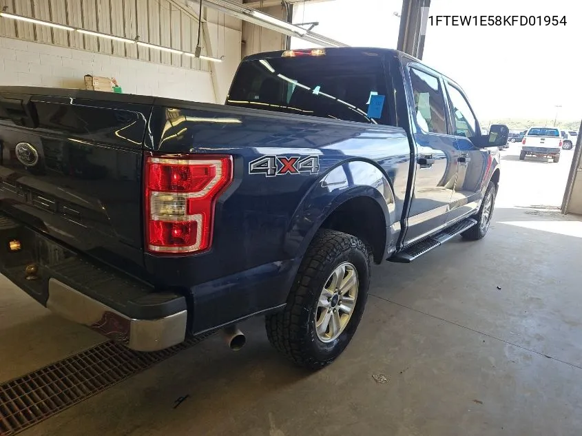 2019 Ford F-150 Xlt VIN: 1FTEW1E58KFD01954 Lot: 40283709