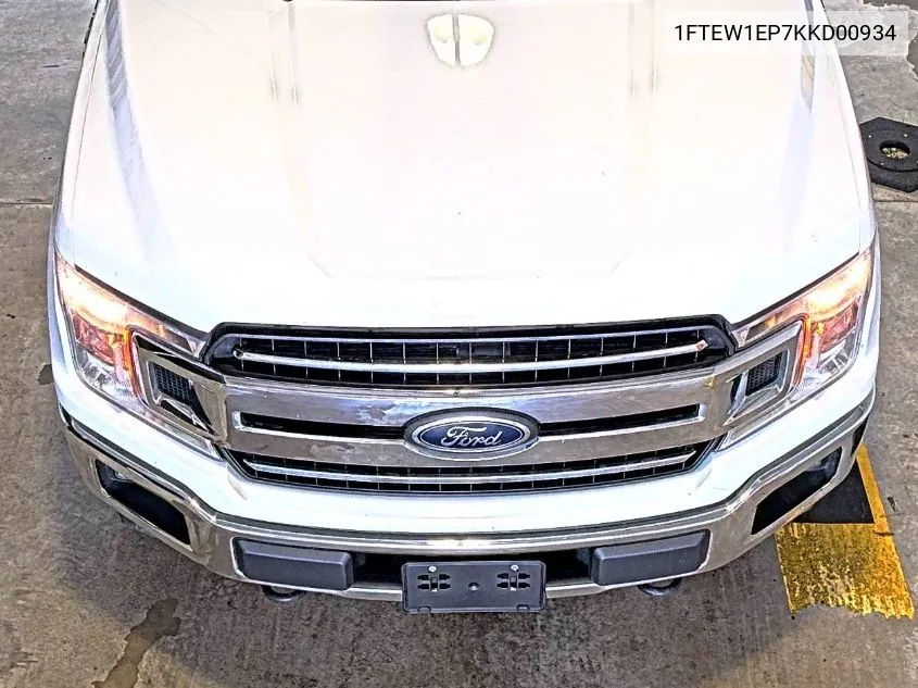 1FTEW1EP7KKD00934 2019 Ford F-150 Xlt