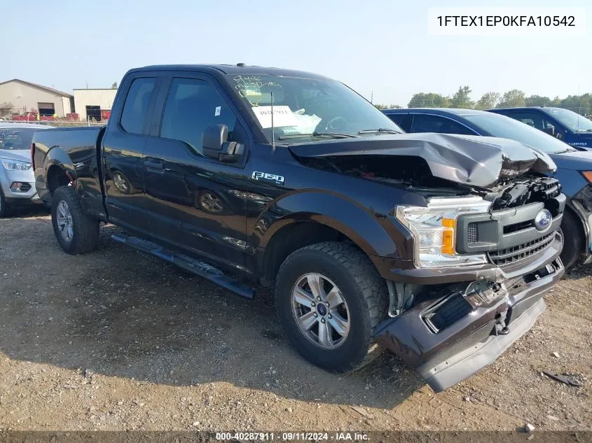 1FTEX1EP0KFA10542 2019 Ford F-150 Xl