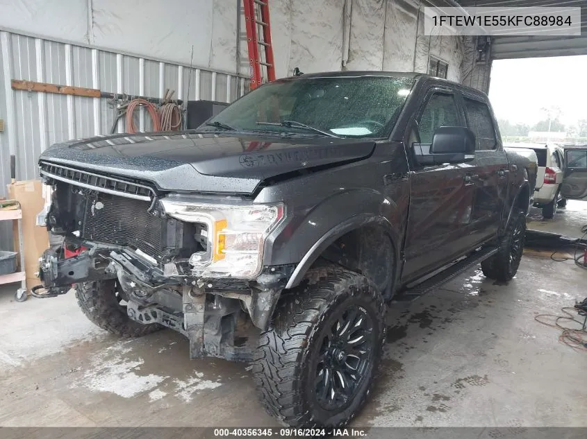 2019 Ford F-150 Xlt VIN: 1FTEW1E55KFC88984 Lot: 40356345