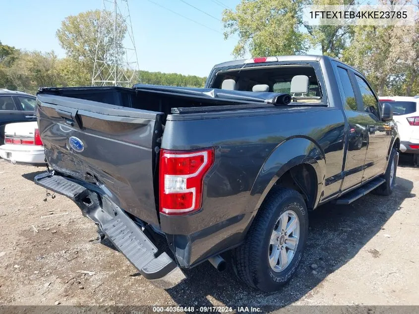 2019 Ford F-150 Xl VIN: 1FTEX1EB4KKE23785 Lot: 40368448