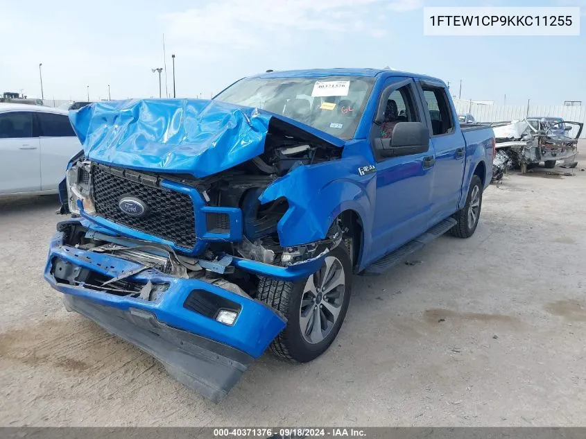 2019 Ford F-150 Xl VIN: 1FTEW1CP9KKC11255 Lot: 40371376