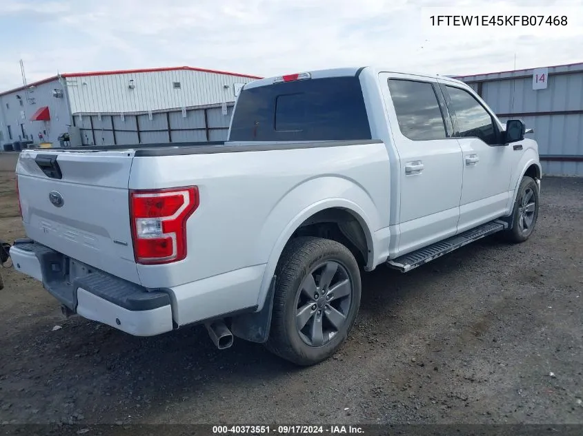 1FTEW1E45KFB07468 2019 Ford F-150 Xlt