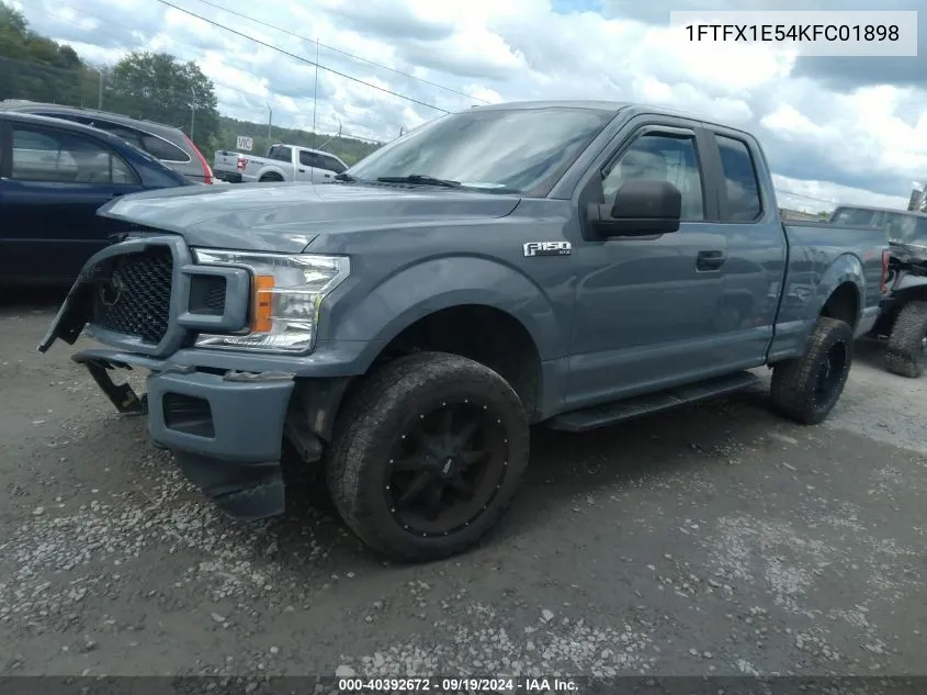 2019 Ford F-150 Xl VIN: 1FTFX1E54KFC01898 Lot: 40392672