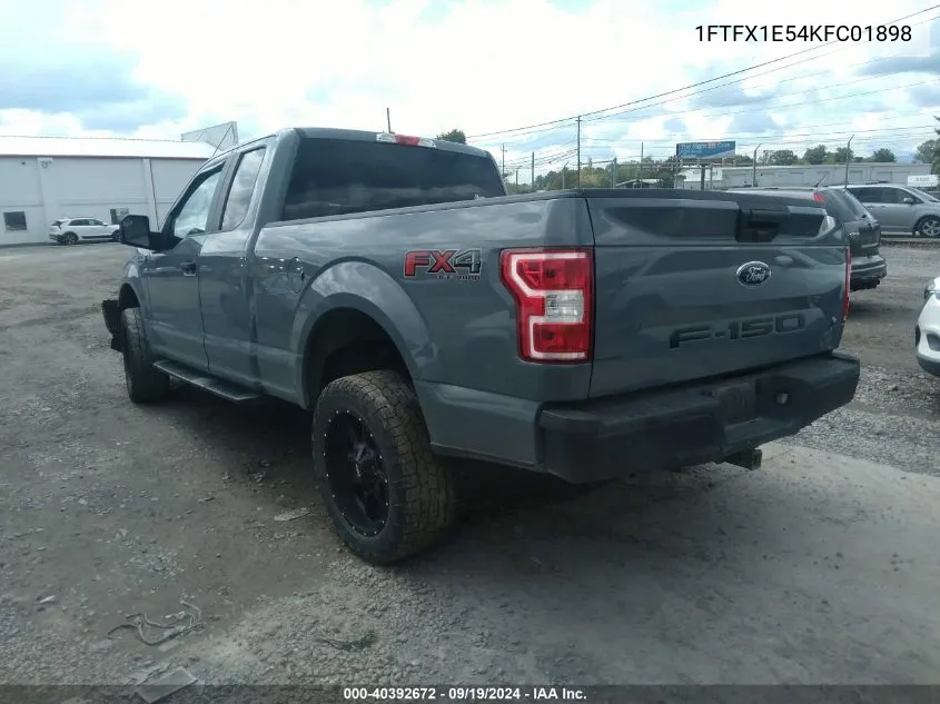 2019 Ford F-150 Xl VIN: 1FTFX1E54KFC01898 Lot: 40392672