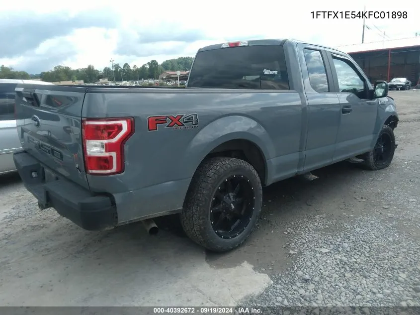 2019 Ford F-150 Xl VIN: 1FTFX1E54KFC01898 Lot: 40392672