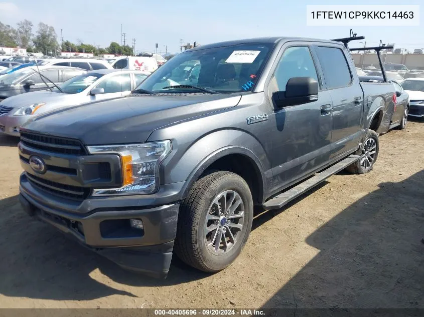 2019 Ford F-150 Xlt VIN: 1FTEW1CP9KKC14463 Lot: 40405696