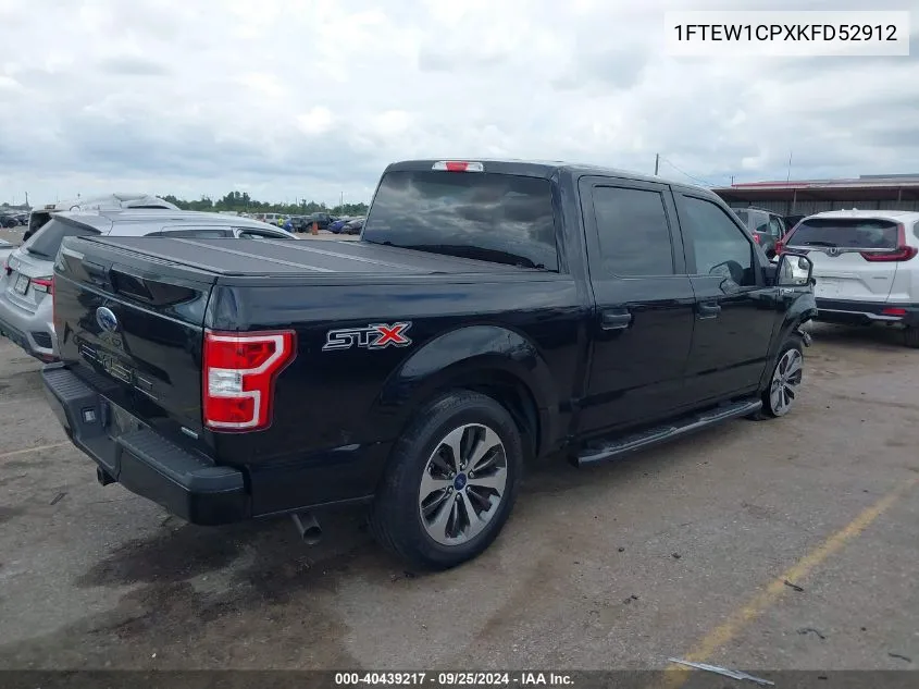 2019 Ford F-150 Xl VIN: 1FTEW1CPXKFD52912 Lot: 40439217