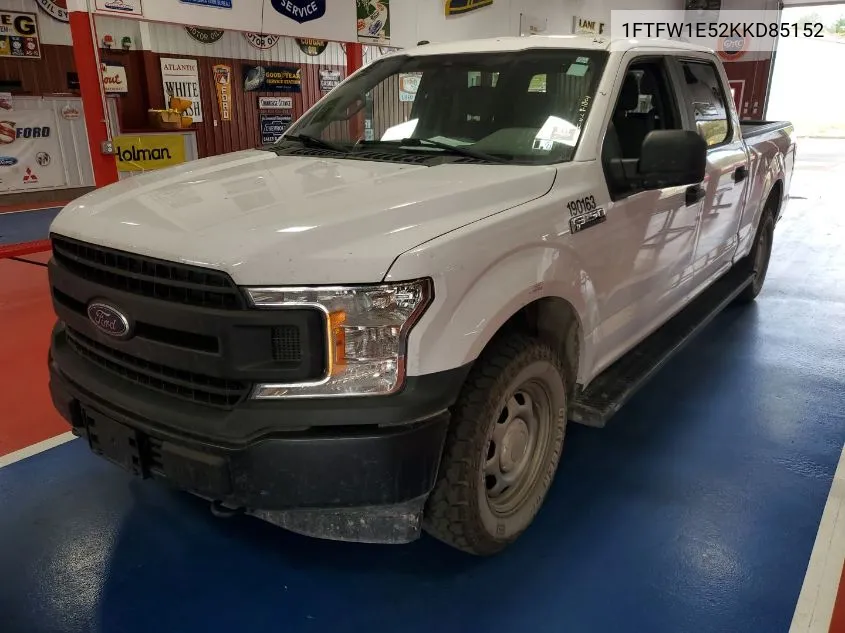 2019 Ford F-150 Xl VIN: 1FTFW1E52KKD85152 Lot: 40440363