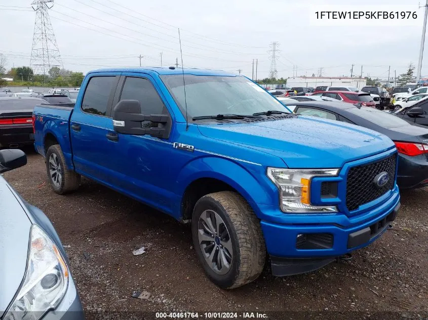 2019 Ford F-150 Xl VIN: 1FTEW1EP5KFB61976 Lot: 40461764